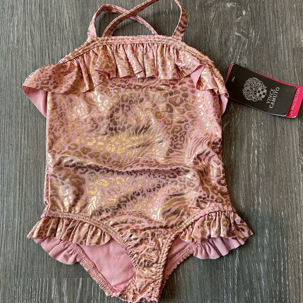 NWT Vince Camuto girls toddler swimsuit